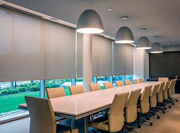 cortinas roller oficina
